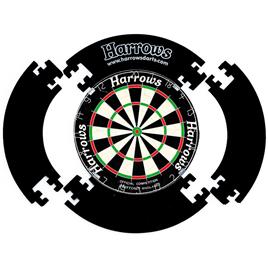 Harrows 4 Piece Dartboard Surround Prateado