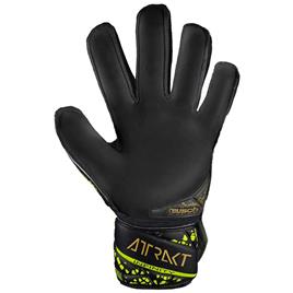 Reusch Attrakt Infinity Finger Support Junior Goalkeeper Gloves Preto 6