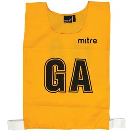 Mitre Netball Pro Training Bib Set Amarelo M Homem