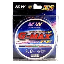 M&w International G-max 300 M Braided Line Dourado 0.250 mm