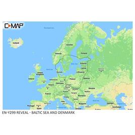 C-map Baltic Sea From Skagerrak To The Gulf Of Finland Nautical Chart Azul