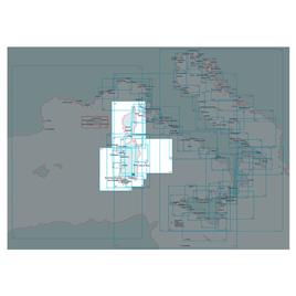 Istituto Idrografico Ovest Maddalena Marine Charts Azul