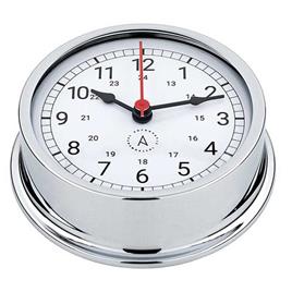 Autonautic Instrumental R120c Nautical Quartz Clock Prateado