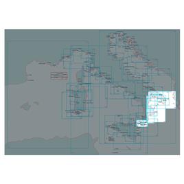 Istituto Idrografico Capo Milazzo-roccella Ionica Marine Charts Azul