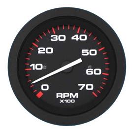 Veethree Amega 7000rpm Hb/ib Tachometer Prateado 76 mm