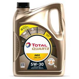 Total Quartz Mc3 Ineo 5w30 5l 4 Stroke Engines Oil Dourado