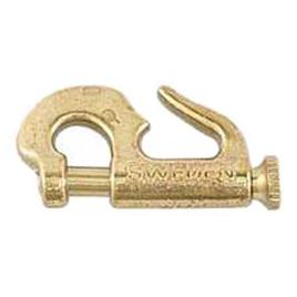 Dismarina Brass Carabiner 10 Units Dourado 50 mm