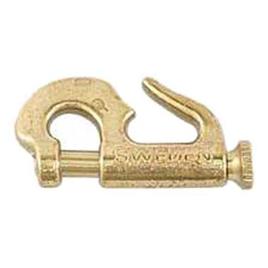 Dismarina Brass Carabiner 10 Units Dourado 70 mm