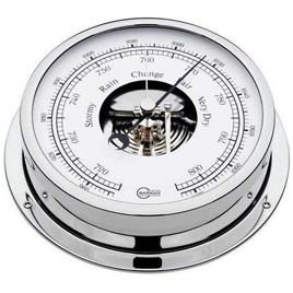 Barigo Viking 130 Chrome Barometer Prateado 155 x 35 mm