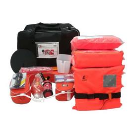 4water 6 People Safety Set Vermelho