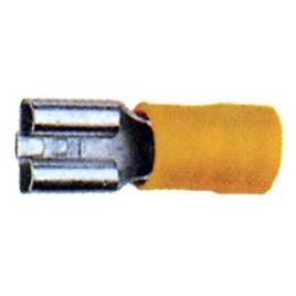 Oem Marine Female Clip Terminal 100 Units Dourado 6.3 x 0.8 mm