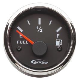 Can 240-30ohm 12v Fuel Level Indicator Prateado