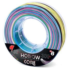 Falcon Hollow Core Leader Sinking 300 M Braided Line Transparente 0.760 mm