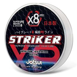 Jatsui Striker Pe 8 300 M Braided Line Transparente 0.158 mm