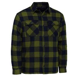Kinetic Logo Insulated Long Sleeve Shirt Verde 2XL Homem