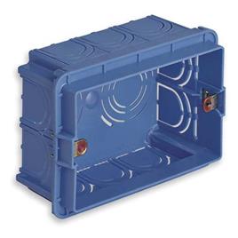 Vimar Classic 3 Modules Electric Box Plate Azul