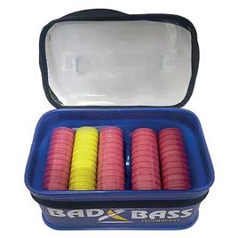 Bad Bass Logo 60 Pieces Rig Wallet Transparente 40 x 25 x 12 cm