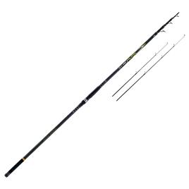 Bad Bass Piuma Double Tip Telescopic Surfcasting Rod Prateado 4.50 m / 60-80 g