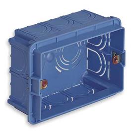 Vimar 3 Modules Electric Box Azul