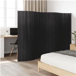 vidaXL Divisória 165x400 cm bambu cinzento
