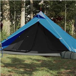 vidaXL Tenda de campismo tipi para 1 pessoa impermeável azul