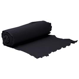 vidaXL Membrana de geotêxtil 1x10 m fibra de poliéster preto