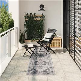 vidaXL Tapete de interior e exterior design vintage ARBIZU 80x250 cm