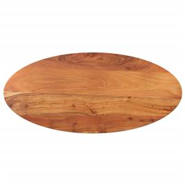 vidaXL Tampo de mesa oval 90x40x2,5 cm madeira de acácia maciça