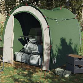 vidaXL Tenda de arrumação impermeável verde