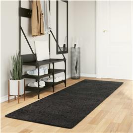 vidaXL Tapete shaggy de pelo alto PAMPLONA 80x250 cm antracite