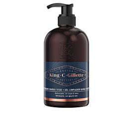 KING beard & face wash gel 150 ml