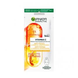 Skin Active Máscara de Tecido Anti-Fadiga Vitamina C 6g