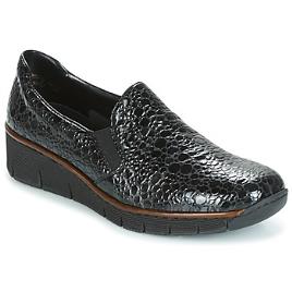 Rieker  Mocassins LLOYD  Preto Disponível em tamanho para senhora. 36,38.Mulher > Calçasdos > Mocassim  