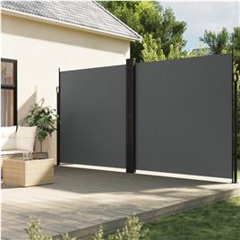 vidaXL Toldo lateral retrátil 200x600 cm antracite