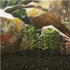 vidaXL Areia para aquário 25 kg 0,2-2 mm preto