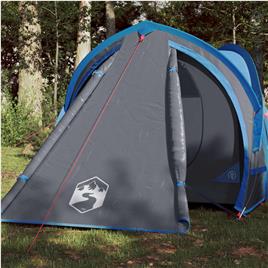 vidaXL Tenda de campismo cúpula para 2 pessoas impermeável azul