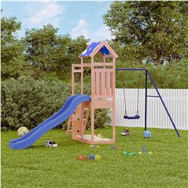 vidaXL Conjunto de brincar para exterior madeira de douglas maciça
