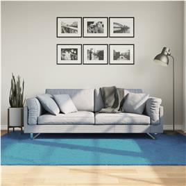vidaXL Tapete de pelo curto OVIEDO 160x230 cm turquesa