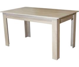 Mesa de jantar aitana com estrutura e tampo em madeira
