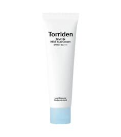 Torriden - *Dive In* - Creme solar facial com ácido hialurônico de baixo peso molecular SPF50 PA++++