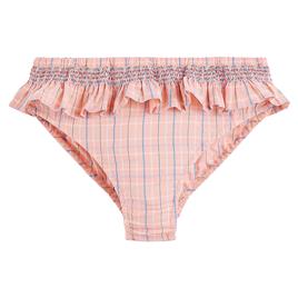 Emile & Ida X La Redoute Cuecas com folho, em algodão, aos quadrados