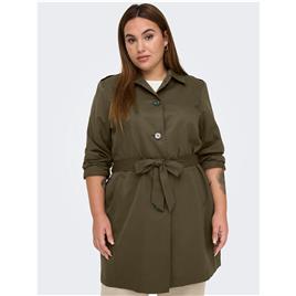 Only Carmakoma Trench curto, para atar