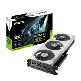 TARJETA GRAFICA GIGABYTE RTX 4060 EAGLE OC ICE 8GB GDDR6