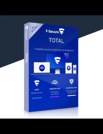 F-Secure Total Security + VPN 10 PC's | 1 Ano (Digital)