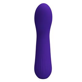 PRETTY LOVE - VIBRADOR RECARREGVEL FAUN ROXO