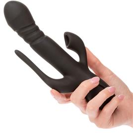 CALIFORNIA EXOTICS - VIBRADOR TRIPLO EUPHORIA PRETO