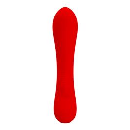 PRETTY LOVE - VIBRADOR RECARREGVEL PRESCOTT VERMELHO
