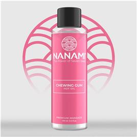 Nanami Aceite de Masaje Efecto Calor Hot Oil Aroma Chicle 100ml