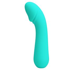 PRETTY LOVE - VIBRADOR RECARREGVEL CETUS AQUA VERDE