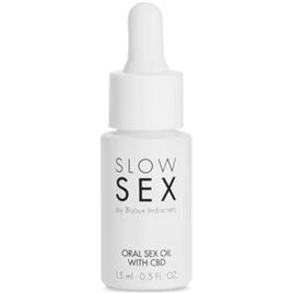 BIJOUX SLOW SEX - ÓLEO DE SEXO ORAL COM CBD 15 ML